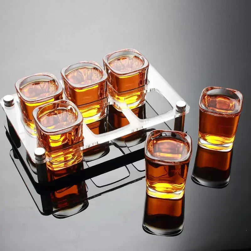 "Square Edge" Shot Glass Set