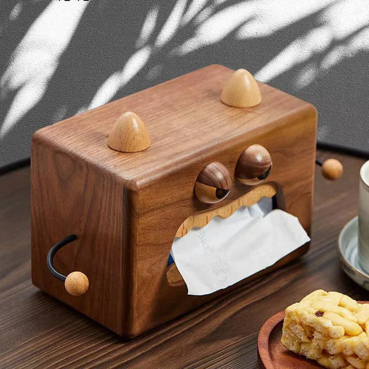 "TimberTroll" Tissue Box