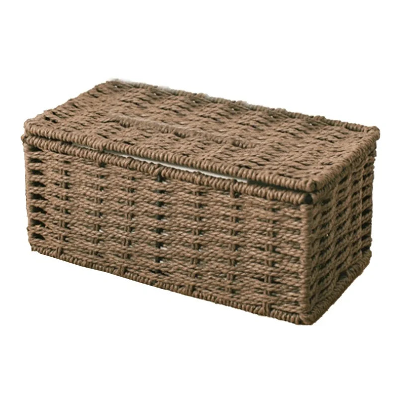 "Seaside Weave" Tissue Box