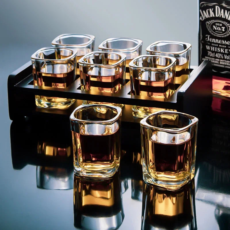 "Square Edge" Shot Glass Set