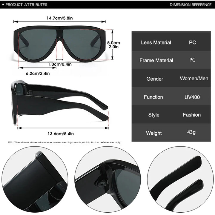 "Neon Circuit" Sunglasses