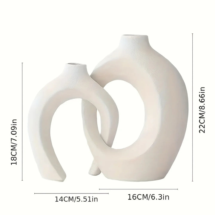 Aria Infinity Ceramic Vase
