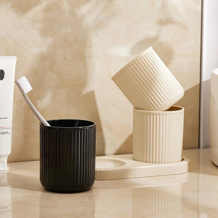 "TidyNest" Modern Toothbrush Holder