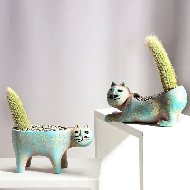 "Purrfect" Home Planter
