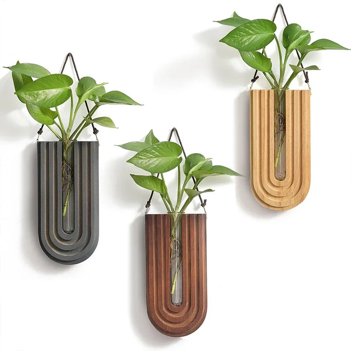 "Willow & Wood" Wall Vase