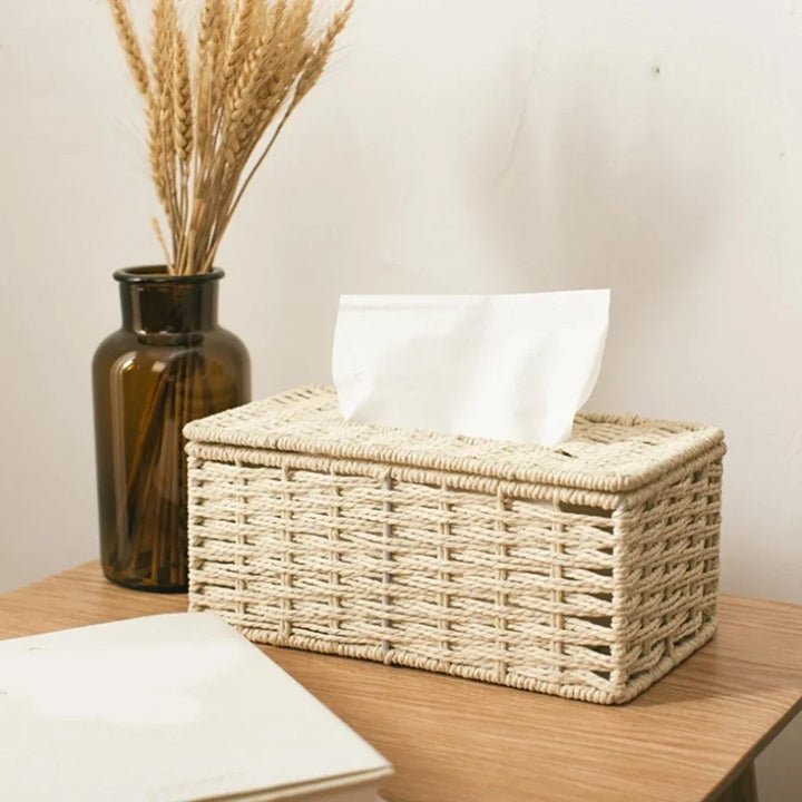 "Seaside Weave" Tissue Box