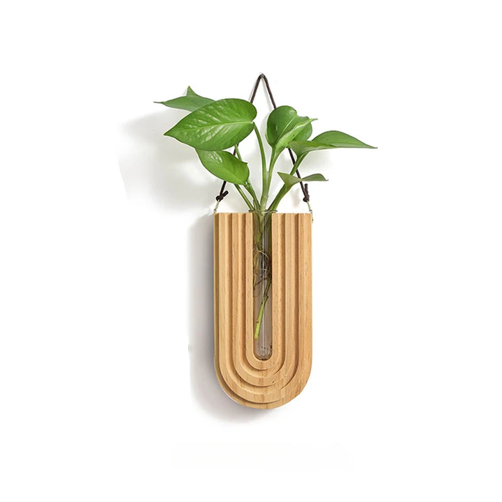 "Willow & Wood" Wall Vase