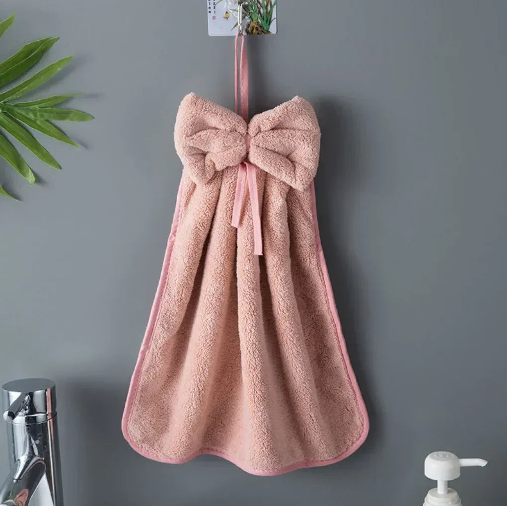 "BowBliss" Hanging Hand Towel