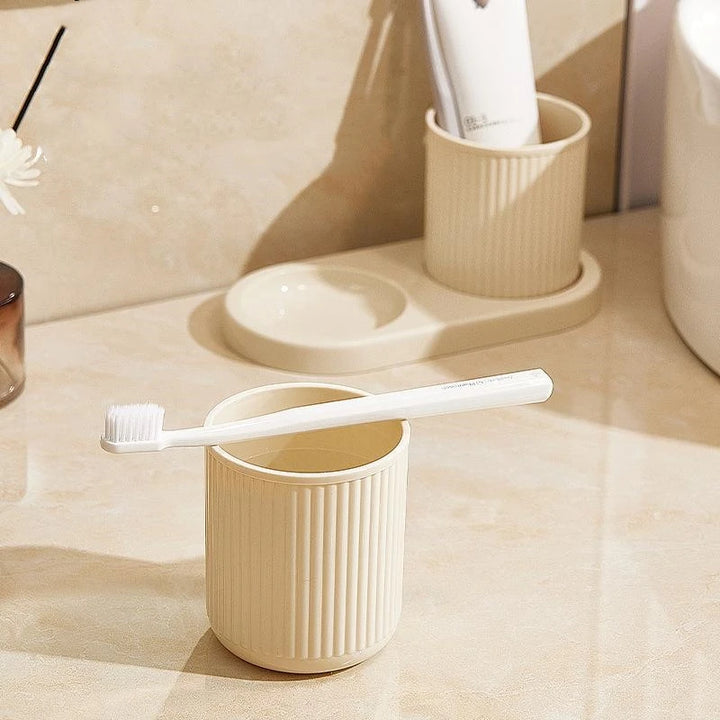 "TidyNest" Modern Toothbrush Holder