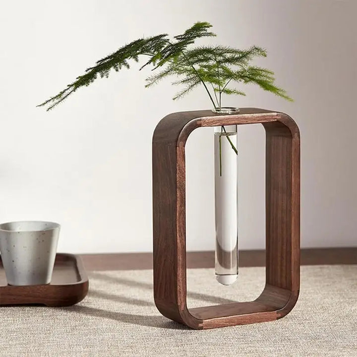 "Horizon" Transparent Wooden Vase