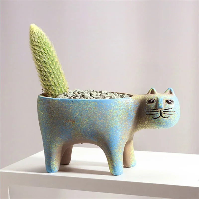 "Purrfect" Home Planter
