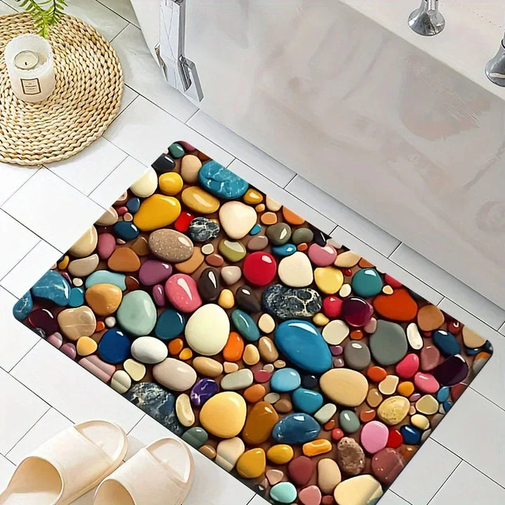 "RusticStones" Doormat