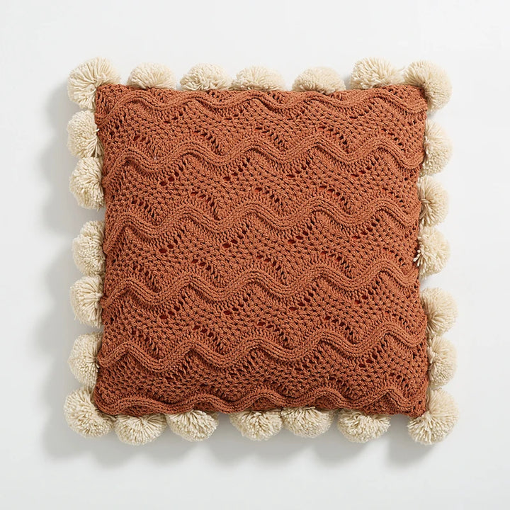 "Everly" Pom Pom Pillowcase