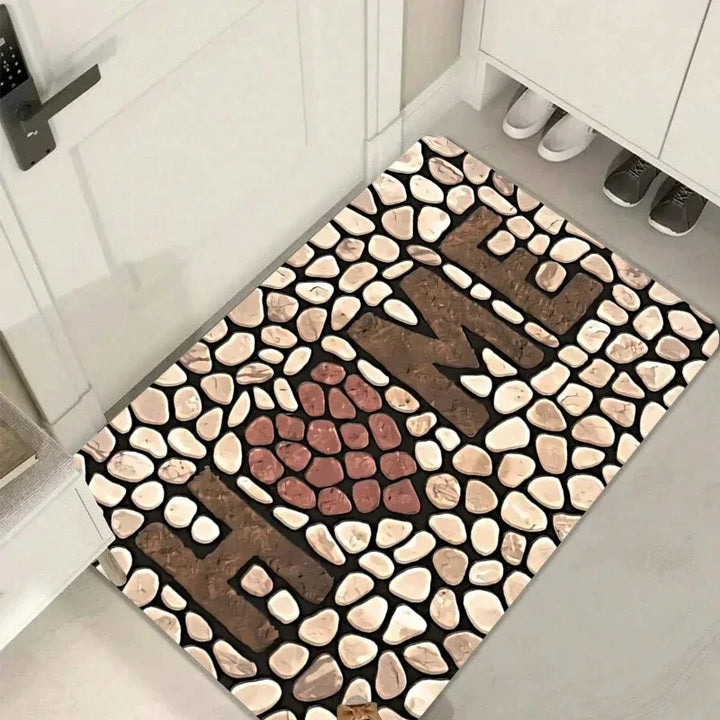 "RusticStones" Doormat