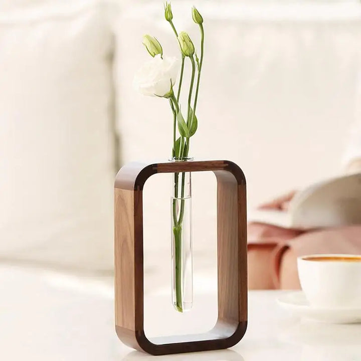 "Horizon" Transparent Wooden Vase