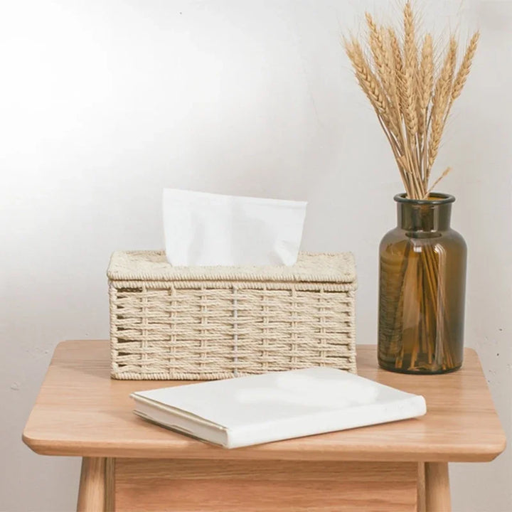 "Seaside Weave" Tissue Box