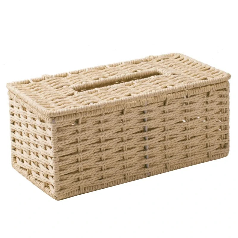 "Seaside Weave" Tissue Box