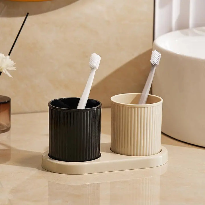 "TidyNest" Modern Toothbrush Holder