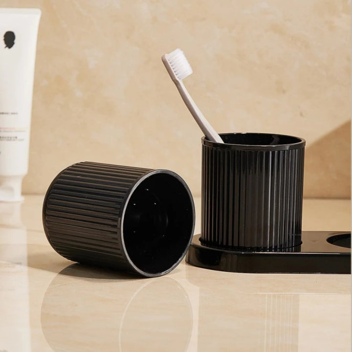 "TidyNest" Modern Toothbrush Holder