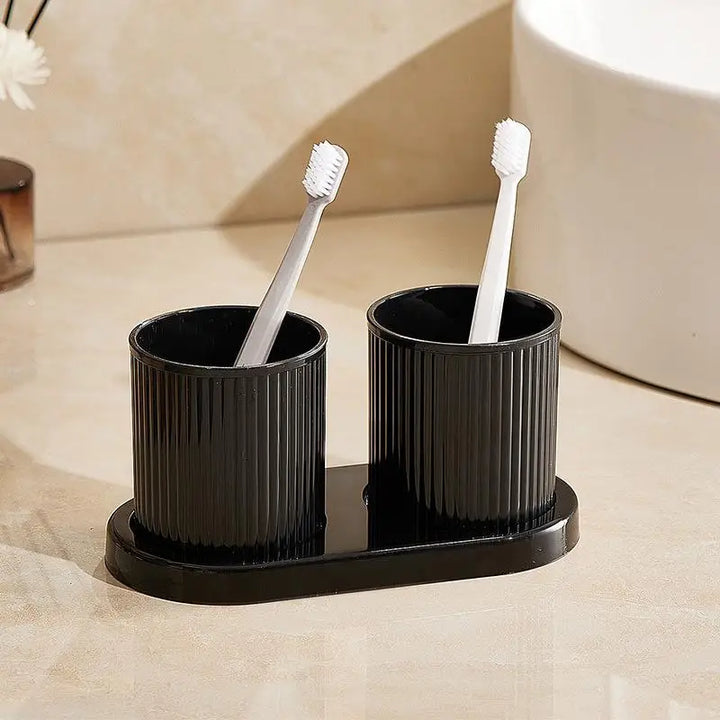 "TidyNest" Modern Toothbrush Holder