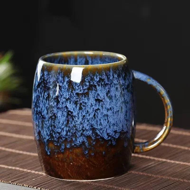 "Crimson Glow" Artisan Mug