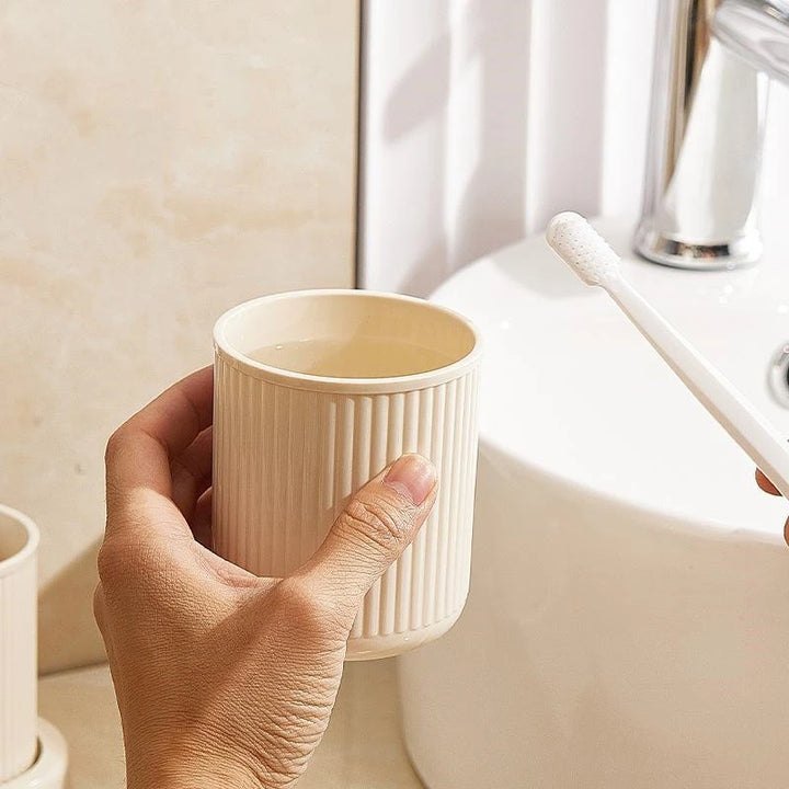 "TidyNest" Modern Toothbrush Holder