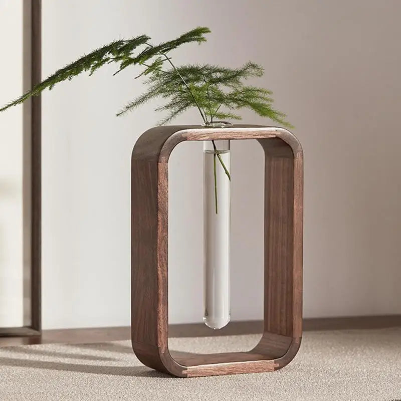 "Horizon" Transparent Wooden Vase