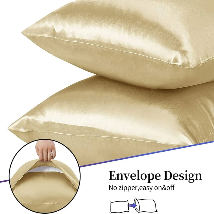 "SilkCloud" Dual-Sided Pillowcase