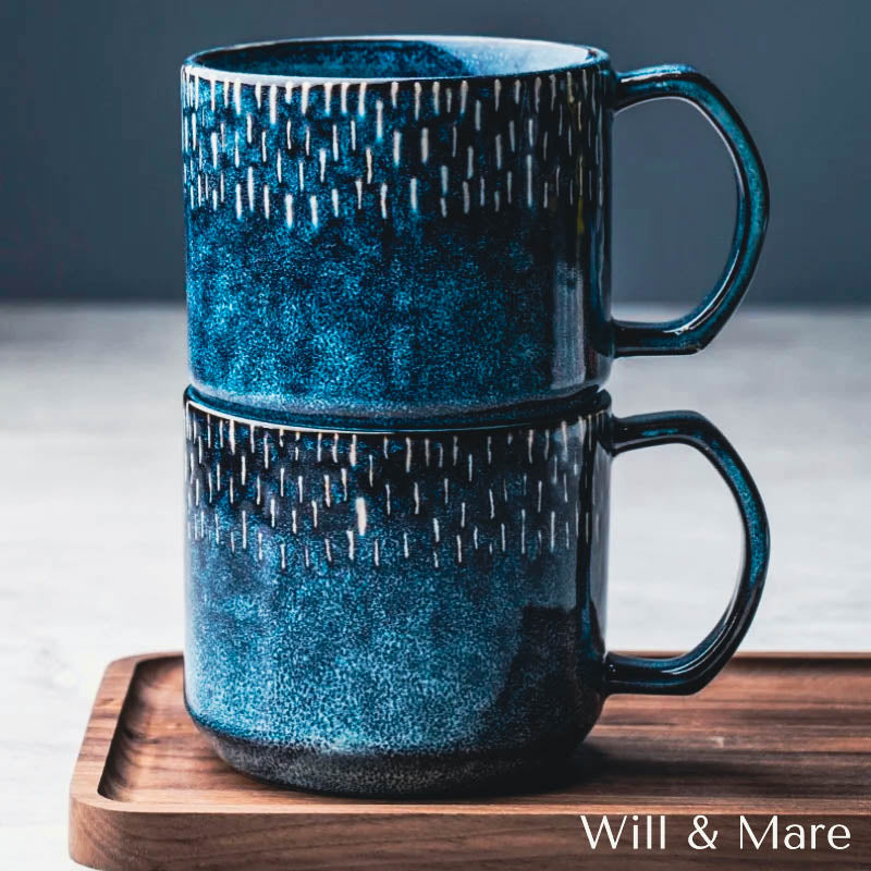 Azure Mist Ceramic Mug