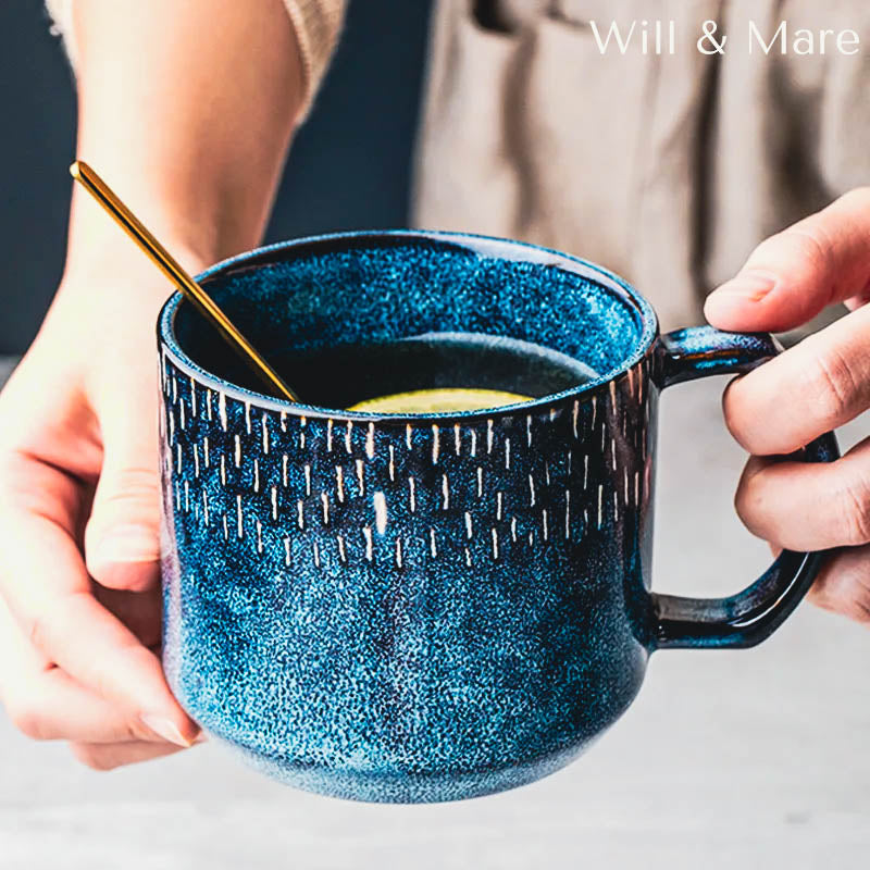 Azure Mist Ceramic Mug