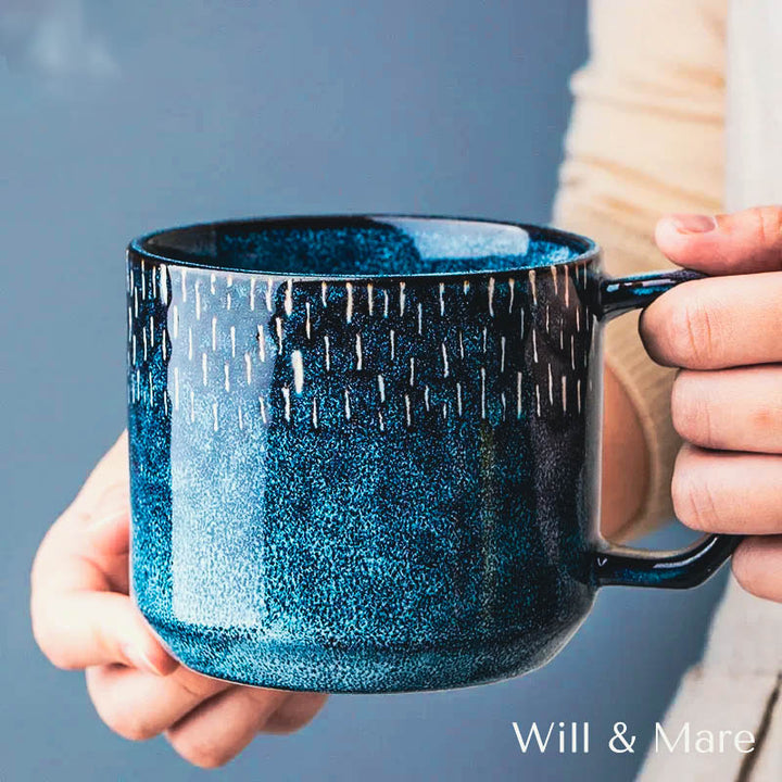 Azure Mist Ceramic Mug